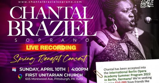 Chantal Braziel Live Recording Spring Benefit Concert