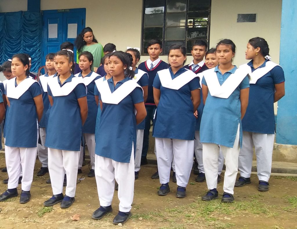 Students at Khasi Hills School