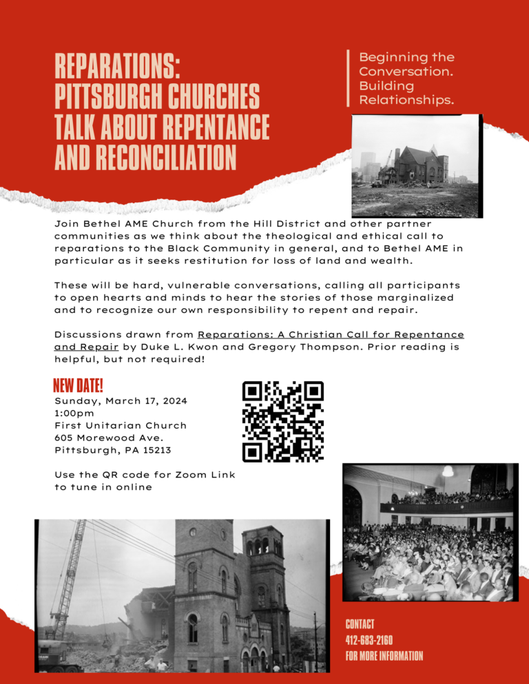 Racial Justice Task Force News - JOIN US! - First Unitarian Church of ...
