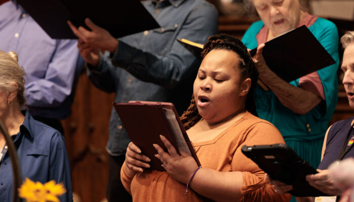 Choir at First Unitarian Church of Pittsburgh
